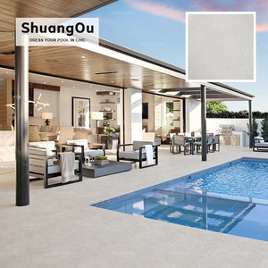9.5mm d'épaisseur porcelaine pavé piscine céramique antidérapant carreaux de sol extérieur 600X600 anti-dérapant carrelage en porcelaine - Product Image 3