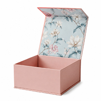 Boîte magnétique rigide en carton, style livre, emballage personnalisé imprimé pour cadeaux de fêtes, cosmétiques et parfums, commandes en gros