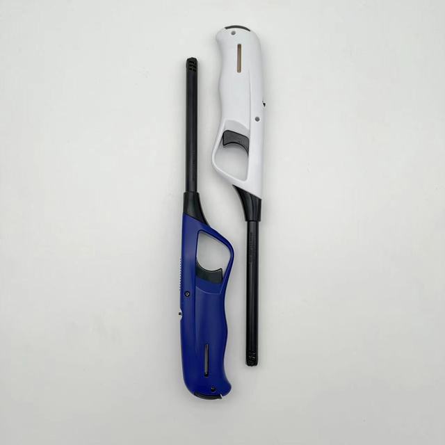 Custom Made Versatile Ignition Gun Lighters Refillable BBQ Lighter Electric Plastic Candle Gas Lighter