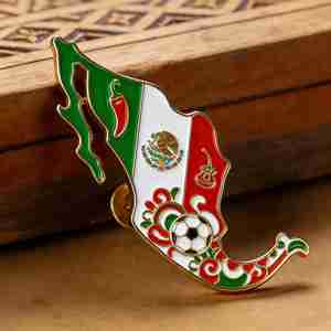 Pin Esmaltado Conmemorativo del Campeón de <span class=keywords><strong>Marruecos</strong></span> 2026, Atlas Lion Climbs to the Top Again, con Color y Plateado Personalizados - Product Image 4
