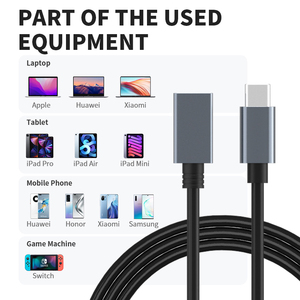 Cavo di Ricarica Rapida Tipo <span class=keywords><strong>C</strong></span> 5A ad Alta Corrente da 0,5M 1M, Supporta Ricarica Veloce PD per Telefoni Cellulari e Dispositivi Elettronici - Product Image 3