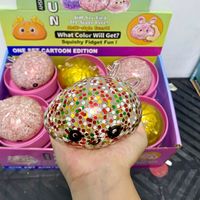 Jouets Squishy Nouveauté Noël TPR Anti-stress à Presser Élan et Lapin Extensibles à Remontée Lente Vente en Gros
