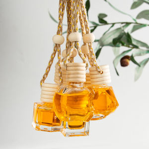 Groothandel 10ml houten geurverspreider flesdop auto luchtverfrisser hangend - Product Image 3