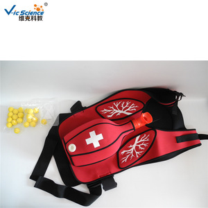 Gilet d'entraînement pour la réanimation en cas d'obstruction trachéale, modèle de gilet pour la manœuvre de Heimlich, équipement pédagogique - Product Image 1