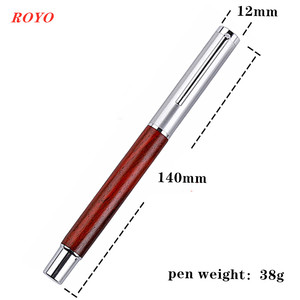 Pluma estilográfica con juego de tinta, pluma de Metal ejecutiva de lujo con caja de regalo y bolso, el mejor regalo pequeño para negocios y bodas - Product Image 6