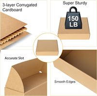 Boîte d'expédition universelle pour ordinateur portable, les boîtes de courrier imprimées avec Logo personnalisé s'adaptent à la plupart des tailles d'écran d'ordinateur portable