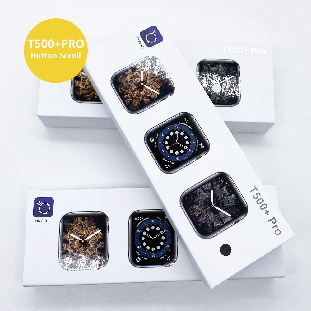 2022 Newest T500+PRO Smart Watch Series 6 7 Smart Watch With Knob Function Password Games Hiwatch pro Smart Watch
