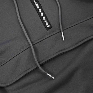 Sudadera con capucha y pantalones de chándal con cremallera Quarter Essentials personalizados para hombre, estampado de araña de verano fabricado para hombres y mujeres - Product Image 5