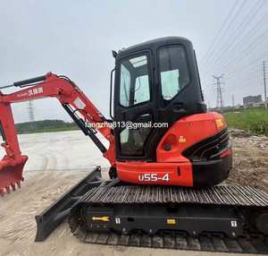 Mini-excavatrice d'occasion pas chère, 3,5 tonnes, 5 tonnes, 6 tonnes, 6,5 tonnes, 7 tonnes, excavatrice Kubota d'occasion à vendre, prix en Chine - Product Image 2