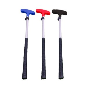 Club de golf telescópico ajustable para práctica de golf, para adultos y niños, con agarre de goma, cabeza de plástico, negro, rojo, azul - Product Image 5
