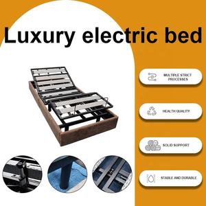 <span class=keywords><strong>Lit</strong></span> électrique réglable <span class=keywords><strong>en</strong></span> métal moderne <span class=keywords><strong>de</strong></span> luxe avec télécommande pour maison appartement chambre salon hôtel école hôpital utilisation - Product Image 2
