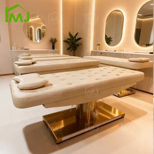 Moderne Elektrische Kosmetikliege für Massagen, Gesichtsbehandlungen und Wimpernverlängerungen im Kosmetiksalon - Product Image 2