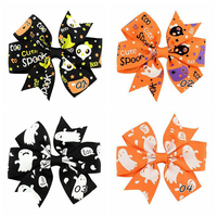 Fête de la Toussaint Unique Petite pince à cheveux Kawaii Halloween Pince à cheveux Arcs pour fille Vente en gros Moth Bat Costume Épingles à cheveux
