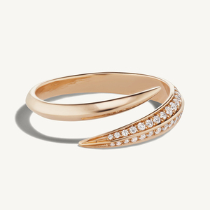 Bague en argent sterling 925 réglable pour femme Plaqué or 18 carats Bijoux de mode <span class=keywords><strong>Diamant</strong></span> Perle Style religieux Taille redimensionnable - Product Image 5