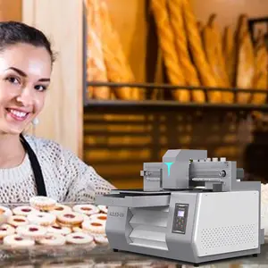Impresora de Chocolate multifuncional Lingya, impresora de alimentos de Chocolate, impresoras de inyección de tinta de tamaño A3 pequeñas, nuevo producto, 2023 proporcionado Rip