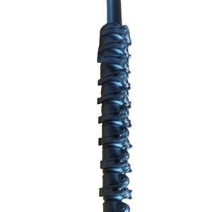 Pôles/Manches télescopiques d'inspection GPS en fibre de carbone avec pinces <span class=keywords><strong>2m</strong></span> 4m 6m 10m Acier au carbone Noir - Product Image 1