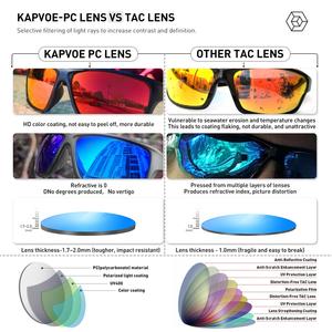 <span class=keywords><strong>Kapvoe</strong></span>-<span class=keywords><strong>gafas</strong></span> de sol polarizadas para hombre, lentes de sol con protección OEM UV400, duraderas para PC, HD, ligeras para exteriores - Product Image 5