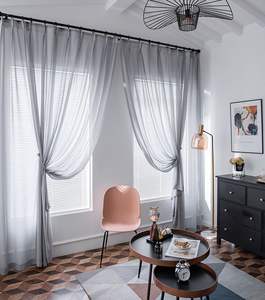 Tela de gasa blanca para ventana, tela de gasa suave, a precio de fábrica - Product Image 4