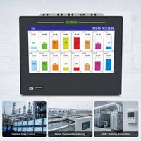 Renkli LCD Dokunmatik Ekranlı Veri Kaydedici 32 Kanallı Endüstriyel Kağıtsız Kayıt Cihazı Ethernet Web İzleme Özellikli Modbus RTU