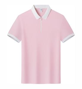 <span class=keywords><strong>Polo</strong></span> da <span class=keywords><strong>Donna</strong></span> di Alta Qualità con Cerniera e Blocchi di Colore, <span class=keywords><strong>Manica</strong></span> Corta, Casual, con Colletto, per Ufficio - Product Image 5