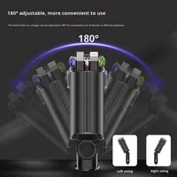 Kabel Pengisi Daya Cepat Type-C PD 3.0 5V/3A yang Dapat Ditarik, Pengharum Udara Mobil Aromaterapi Langit Berbintang dengan Diffuser