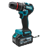 Perceuse électrique sans fil Mamidw 1850 tr/min, design ergonomique, construction robuste, visseuse sans fil puissante, pour batterie 18V