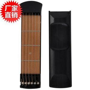 Appareil d'entraînement portable pour guitare, 6 cordes, manette d'entraînement pour instruments de musique, avec sac en tissu et clé hexagonale - Product Image 1