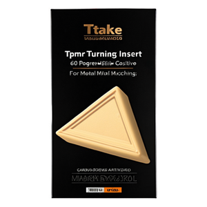 Inserto de Torneado Ttake Tpmr de 60 Grados Positivo para Mecanizado de Metales - Product Image 2