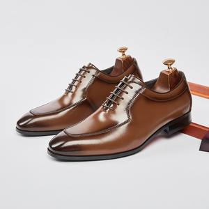 <strong>BLACK</strong> FRIDAY PRE-SALE Men's Premium Glossy Leather Oxford Shoes - Product Image 2