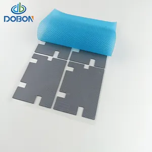 6w/mk Self Adhesive Filled Insulating Thermal Conductive Silicone Pad Heat Resistant Silicone Sheets Provide Cutting