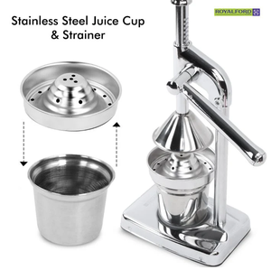 NF-J01 <strong>Orange</strong> <strong>Juicer</strong> Lemon <strong>Juicer</strong> Stainless Steel <strong>Manual</strong> <strong>Juicer</strong> - Product Image 3