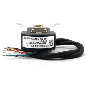 Encodeur rotatif Zkd-56N-102.4BM-G8-26A avec fils de 0,4 m et extrémité ronde - Product Image 1