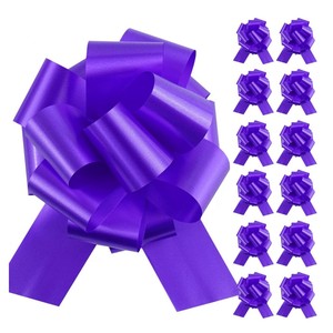 โบว์ผูกของขวัญพิมพ์ลายโลหะ PP แบบกำหนดเอง สำหรับบรรจุภัณฑ์ของขวัญเทศกาล งานประดิษฐ์ DIY และการตกแต่ง - Product Image 4