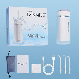 Irrigador Bucal Eléctrico Portátil Ivismile de 300 ml, Recargable, para Limpieza Dental - Product Image 2