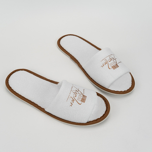 Chất lượng cao tùy chỉnh dùng một lần Dép chống trượt EVA duy nhất Trắng dép cho khách sạn Spa hãng hàng không - Product Image 2