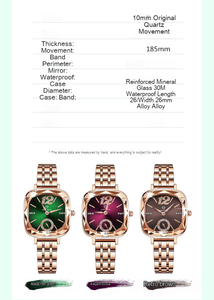 2025 último reloj de cuarzo resistente al agua para mujer de moda popular al por mayor Douyin fábrica en vivo al por mayor - Product Image 5