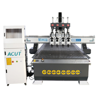 Routeur CNC 5 axes 1325, machine de sculpture sur bois CNC 3D, machines de découpe/gravure sur bois CNC