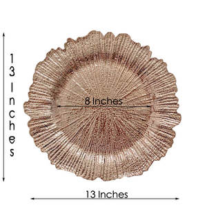 <span class=keywords><strong>Assiettes</strong></span> rondes en plastique doré de 13 pouces pour la décoration de table, mariage, Thanksgiving, Noël, pour les <span class=keywords><strong>assiettes</strong></span> à dîner - Product Image 2