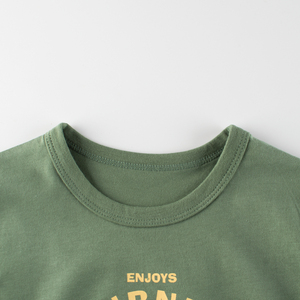 Ropa de Verano para Niños, Camiseta Infantil 100% Algodón Peinado, Ropa Infantil Estampada para Niñ<span class=keywords><strong>o</strong></span> - Product Image 5