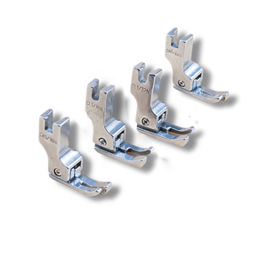 CR1/16N CR1/32N CL1/16N CL1/32N macchina da cucire industriale <span class=keywords><strong>destra</strong></span> sinistra pressa di compensazione piedino fatto da acciaio punto di blocco Standard - Product Image 1