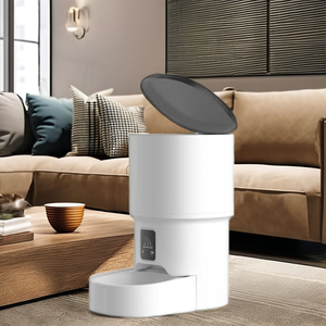 4L Grande Capacité Faible <span class=keywords><strong>Avis</strong></span> Alimentaire APP Télécommande Réglable Smart Automatic Pet Feeder pour Chats et Chiens - Product Image 4