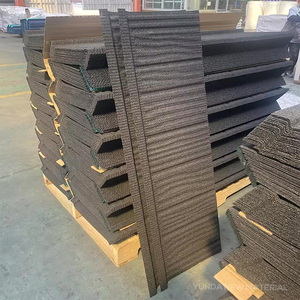 Tejas <span class=keywords><strong>de</strong></span> Techo con Recubrimiento <span class=keywords><strong>de</strong></span> Piedra, Diseño <span class=keywords><strong>de</strong></span> <span class=keywords><strong>Madera</strong></span>, Ligeras, 1340*420mm, Venta al Por Mayor - Product Image 2
