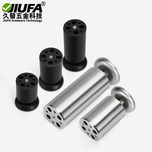 Jiufa Stainless Steel <b>Adjustable</b> Cabinet Feet For Furniture <b>Table</b> Chair Bathroom Cabinet Support <b>Legs</b> - Product Image 1