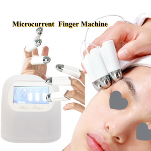 Máy massage toàn thân nâng cơ mặt bằng vi dòng điện Golden Finger, thiết bị làm đẹp mặt giúp làm mờ nếp nhăn - Product Image 3