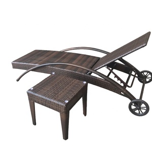 De plástico <span class=keywords><strong>tumbona</strong></span> de jardín de ratán tumbonas Swing de sol Patio de sol al por mayor de muebles de salón - Product Image 2