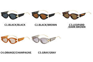 <span class=keywords><strong>Occhiali</strong></span> <span class=keywords><strong>da</strong></span> <span class=keywords><strong>Sole</strong></span> XY280 <span class=keywords><strong>da</strong></span> <span class=keywords><strong>Donna</strong></span> Retrò Trendy di Alta Gamma a Occhio di Gatto Nuova Moda UV400 Anti-Ultravioletti <span class=keywords><strong>Occhiali</strong></span> <span class=keywords><strong>da</strong></span> <span class=keywords><strong>Sole</strong></span> Personalizzati - Product Image 5