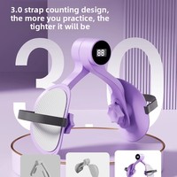 Belle maison Yoga jambe formation sangle ABS plastique plancher pelvien Muscle jambe pince pour post-partum minceur cuisse maître artefacts