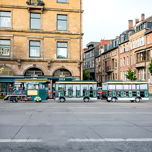 Trenes Eléctricos sin Rieles para Adultos, para Centros Comerciales, Parques y Carnavales - Product Image 1