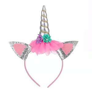 Cheveux licorne magique pour filles, bandeau de fête, robe fantaisie - Product Image 5