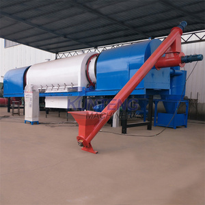 Kontinuierlicher Prozess Bioko hle pyrolyse maschine Sägemehl karbon isierungsofen Holzkohle ofen Kohle kohle pulver herstellungs maschine - Product Image 2